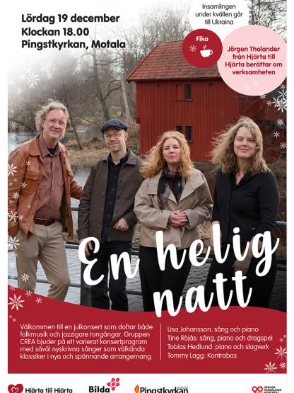 Julkonsert 19 december Motala