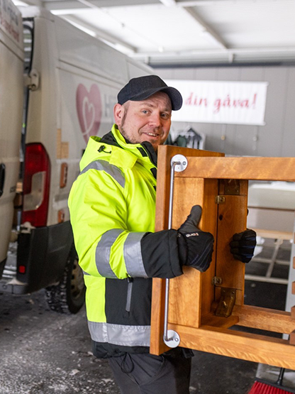 Är du vår nya chaufför/ butiksmedarbetare?